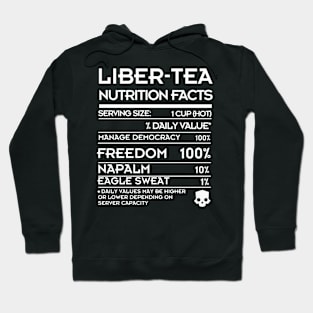 Helldivers Liber-tea Nutrition Humor design Hoodie